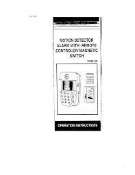 Set each channel's sensitivity level of motion detection. Bunker Hill Security Motion Detector Alarm Set 42768 Owner S Manual Manualzz