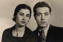 Moses Chubat and his daughter Greta Friedman