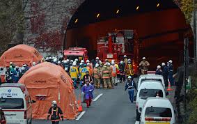 At Least Five Dead In Japan Tunnel Collapse And Fire Http Ndtv In Ylbqsr Japan Rescue Workers Collapse