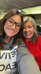 Introducing my friend Darcie Donaldson. Darcie and I became friends during  Northwest Airlines Flight Attendant training back in 1999. Funny memories  include dancing 💃 🕺 in the aisles at Cher's Final Farewell