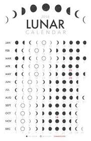 2017 Lunar Calendar Print Etsy Sozvezdiya Astronomiya Fazy Luny