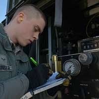 Airman 1st Class Daniel Langer, a 92nd Logistics Readiness