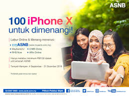 Show this code at the shop we offer fixed price unit trusts such as amanah saham bumiputera (asb), asb2, asw, asd, asm and as1m. Peluang Memenangi Iphone Amanah Saham Nasional Berhad Facebook