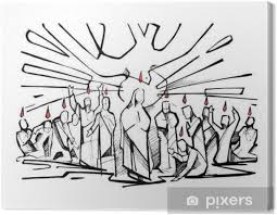 Notre dame de liesse, la pentecôte, tableau, basilique, vitraux, sanctuaire, pèlerinage, guide conférencière, lelere gisèle, diocèse de soissons. Tableau Sur Toile Pentecote Pixers Nous Vivons Pour Changer