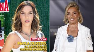 Carmen Borrego reacciona a la inesperada portada de su ex nuera, Paola Olmedo