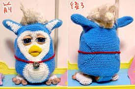 ファービーの毛を張り替えてドラえもんっぽくした デイリーポータルz nifty ファービー かわいい ドラえもん