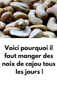 Voici Pourquoi Il Faut Manger Des Noix De Cajou Tous Les Jours Nutrition Food Diet