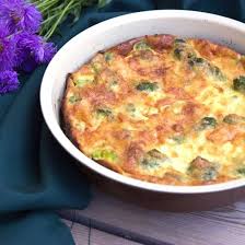 Quiche Sans Pate Au Brocoli Et Lardons Fumes Recette En 2020 Quiche Au Brocoli Pates Brocolis Quiche