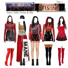 Fashion Set C R Q Day 2 Gda Created Via In 2020 Kpop Fashion Outfits Stage Outfits Kpop Fashion