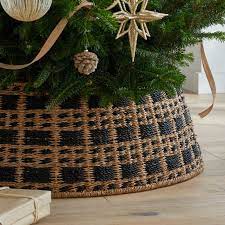 Karina Woven Tree Collar Reviews Crate And Barrel Tree Collar Best Christmas Tree Decorations Cool Christmas Trees