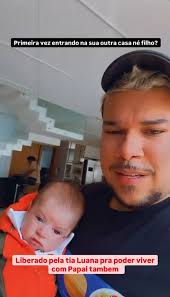 Buarque leva filho para nova casa pela primeira vez após fim de relação com  Bia Miranda