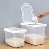 Spaghetti container storage, 12 inch tall airtight glass food pasta. 1