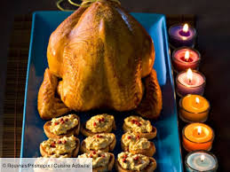 Chapon Aux Epices Recettes Recette Plat Noel Dinde Farcie Aux Marrons Alimentation