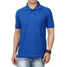 Next day delivery and free returns available. Royal Blue Plain Collar Polo T Shirt Xtees