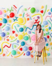 Balloon Wall Photobooth Decoracion Con Globos Cumpleanos Decoraciones De Globos Para Fiesta Globos