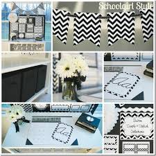 Black And White Classroom Decor Chevron Chic Classroom Collections Chevron Classroom Chevron Classroom Decor Classroom Decor Themes