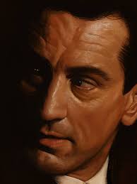 Goodfellas Illustrated Portrait Film Fan Birthday Yellow Background  Prominent Characters