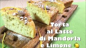 Quello vero e autentico si prepara partendo da un panetto composto da acqua, mandorle e zucchero. Torta Al Latte Di Mandorla E Limone Ricetta Semplice E Leggera Tutti A Tavola Youtube