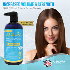 Pura d'or hair thinning therapy energizing scalp serum is an intense overnight serum that nourishes the scalp and strengthens hair. Amazon Com Pura D Or Hair Thinning Therapy Biotin Shampoo Original Scent 16 Oz W Argan Oil Herbal Dht Blockers Zero Sulfates Natural Ingredients For Men Women All Hair Types Packaging May Vary