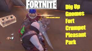 Gnome Locations In Fortnite Season 5 Where To Find Gnomes In Pleasant Park And Other Locations