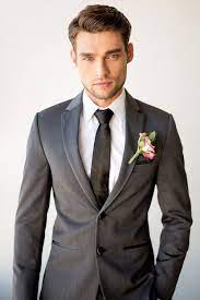 When to start thinking about your wedding suit, what to choose: Gorgeous Modern Loft Wedding Ideas Wedding Suits Men Grey Best Wedding Suits Wedding Suits Men