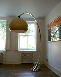 Mid century vintage arc arch floor lamp 7ft tall nova of california w/ wear. Retro Vintage Italian Arc Lamp Www Placecalledspace Com Arc Floor Lamps Floor Lamp Arco Floor Lamp