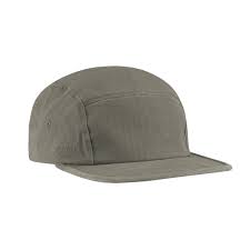 The Edison Washed 5 Panel Hat Panel Hat Leather Stamps 5 Panel Hat