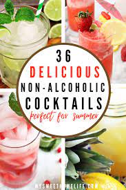 Summer Mocktails Everyone Can Enjoy Non Alcoholic Cocktails Alcoholic Cocktails Alcoholic Cocktail Recipes