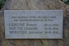 Monument voor de gesneuvelden van bombardementen, Arville