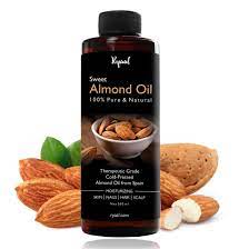 So here, are some hair care. Ryaal Sweet Almond Oil 100 Organic Cold Pressed Oil For Hair