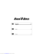 Rain Bird E 6c Manuals