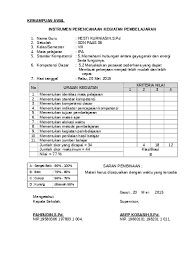 Unduh contoh tindak lanjut supervisi kepala sekolah. Lampiran Hasil Supervisi Guru Junior