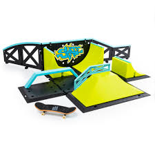 1 assembled fingerboard, 5 tech deck boards with grip tape, 2 sticker sheets, 20 wheels, 1 skate tool, 1 collectors poster, 4 skateboard trucks, 26 screws, 14 nuts. Tech Deck Skate Park Walmart Free Delivery Off65 Welcome To Buy