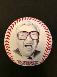 Featured have you seen my baseball? One Of A Kind Hand Drawn Baseballs Anthony Anderson
