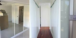 Our hinged wardrobes are available in a wide range of door finishes, including timber or mirrored, and they can be painted in whichever matte or. Slimline Sliding Wardrobe Doors Sliding Robe Doors