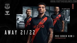 Get the official liverpool kits from kitbag, your worldwide leader in football kits. Everton 21 22 Auswartstrikot Veroffentlicht Nur Fussball