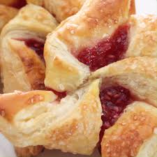 Delicate Puff Pastry Filled With Your Favorite Jam And Baked These Are Perfect For Br In 2020 Puff Pastry Recipes Dessert Pastries Recipes Dessert Puff Pastry Recipes