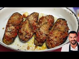 Tous En Cuisine 29 Je Teste Les Aubergines Farcies Aux Poivrons Et Au Boeuf De Cyril Lignac Youtube