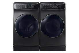 The detergent and fabric softener allows you to throw the clothes in and go, yes, it is a combo washer then dryer so the total time runs about 4 hours. Samsung Unveils Laundry Game Changer At Ces 2017 With New Four In One Laundry System Samsung Us Newsroom