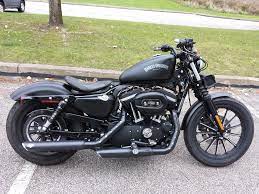 Harley Davidson Sportster Black Denim Iron Xl883n Sportster Motos Sonhos