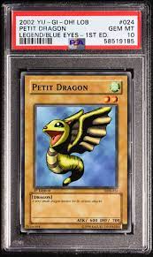 Yugioh PETIT DRAGON LOB-024 1st Edition GEM MINT PSA 10 | eBay