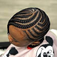 Diane German Celeb Stylist On Instagram Braids So Crisp Childrenbraids Stitchbrai Little Girl Braid Hairstyles Kids Hairstyles Girls Kids Hairstyles