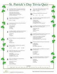 After all, who doesn't like an excuse to drink green beer, eat good food, and have a great time with your friends? 19 St Patrick S Day Trivia Ideas Patrick St Patrick Day Activities St Patrick S Day Crafts
