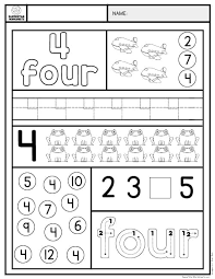 preschool number worksheets superstar worksheets