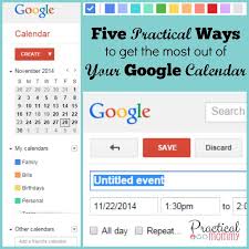 Using A Google Calendar Is A Very Simple Way To Stay Organized As A Mommy Your Google Calendar Is Connected To Google Calendar School Calendar Google Calender