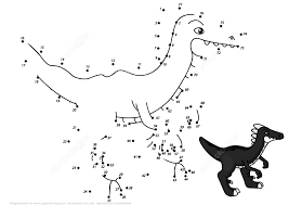 100% free dinosaur coloring pages. Velociraptor Dot To Dot Coloring Pages Dinosaurs Coloring Pages Coloring Pages For Kids And Adults