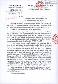 Theo báo cáo của ubnd huyện vĩnh bảo. Vá» Viá»‡c Xá»­ Ly Vi Pháº¡m Lien Quan Ä'áº¿n Phong Chá»'ng Dá»‹ch Bá»‡nh Covid 19