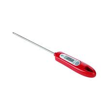 Nuonove termometro cucina, termometri carne, termometro digitale per alimenti, schermo lcd, per bbq cottura alimenti latte dolci olio liquidi. 420910 Termometro Digitale Linea Presto Tescoma