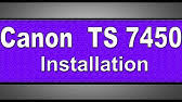 Canon pixma ts5050 is fast and easy to use interface for users thanks to the redesigned. Canon Pixma Ts5050 Printer Installation Youtube