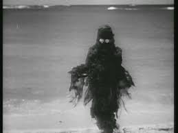 B W 1961 Sea Monster Walking Out Of Ocean Onto Beach Toward Camera Sea Monsters Creatures Monster